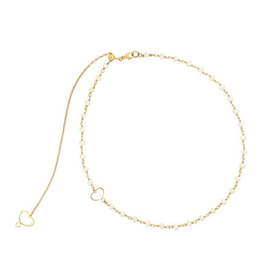 Collier Maman et Sophie Femme Trame in Argent Perla GHTRM1PEMS - GHTRM1PEMS